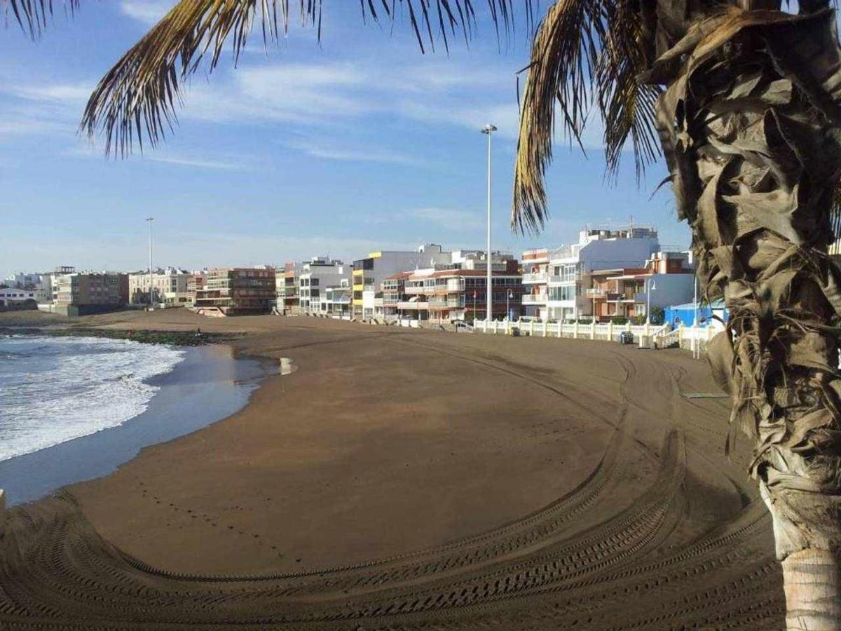 Piso En Primera Linea Con Vistas Directas Al Mar Melenara Bagian luar foto